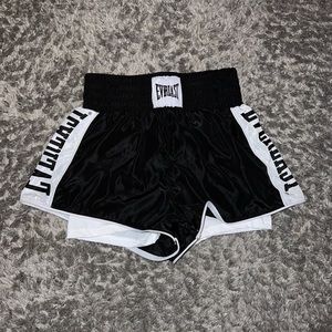 Everlast Black and White Athletic Shorts